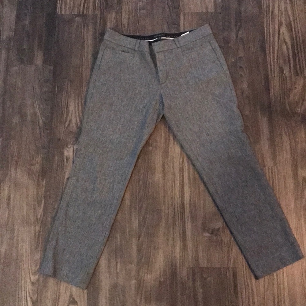 Banana Republic Grey ankle dress pants
